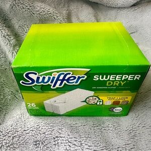 Swiffer Sweeper Dry Sweeping Pad Refills for Dusters Floor‎ Mop, 26 Count NIB